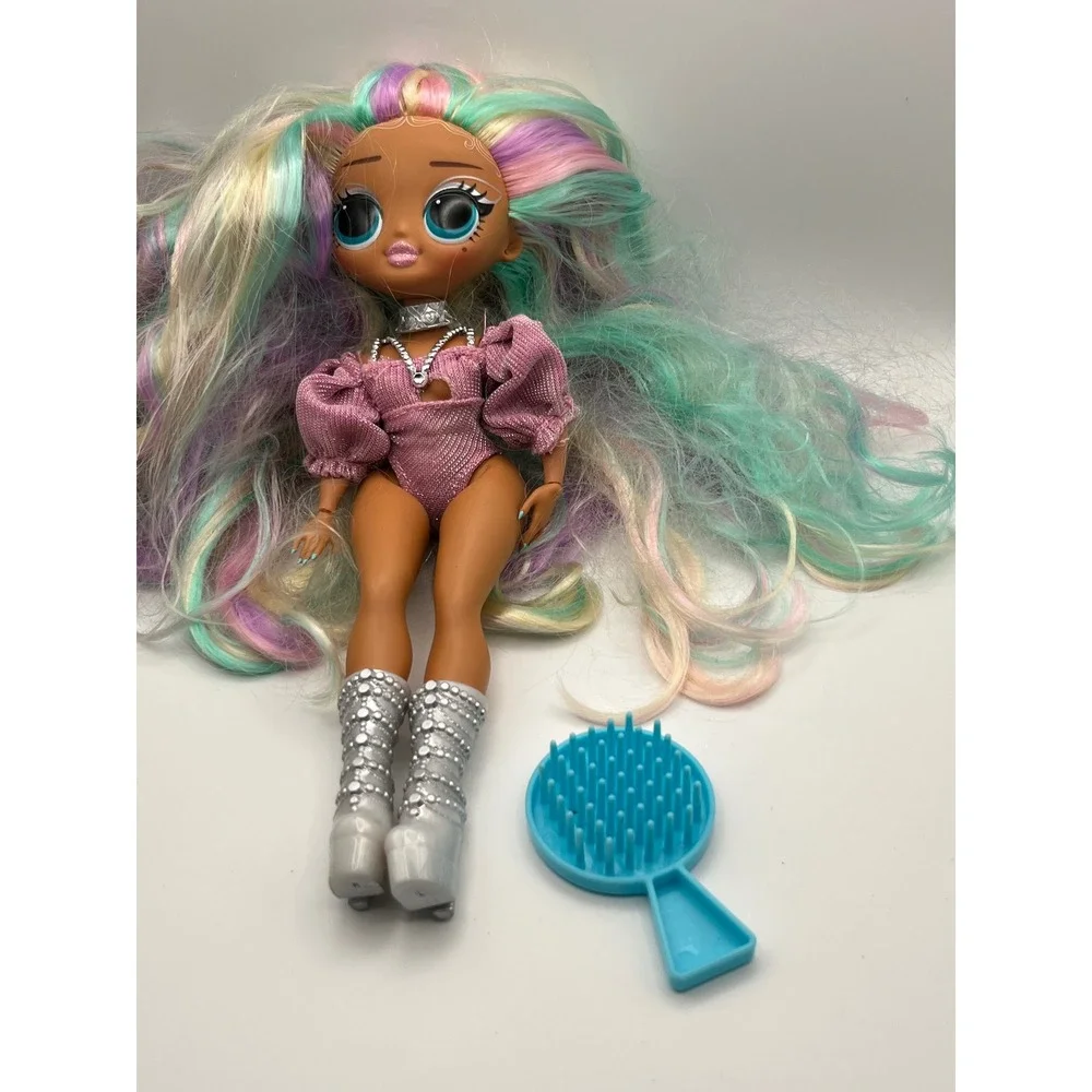 LOL Surprise OMG Remix 2020 Collector Edition Jukebox BB Doll Pink Outfit Brush